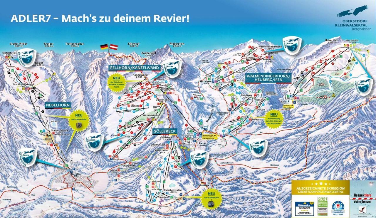 Bergfex Falkenberg 202 Mit Sommer-Bergbahnticket Oberstdorf Dış mekan fotoğraf